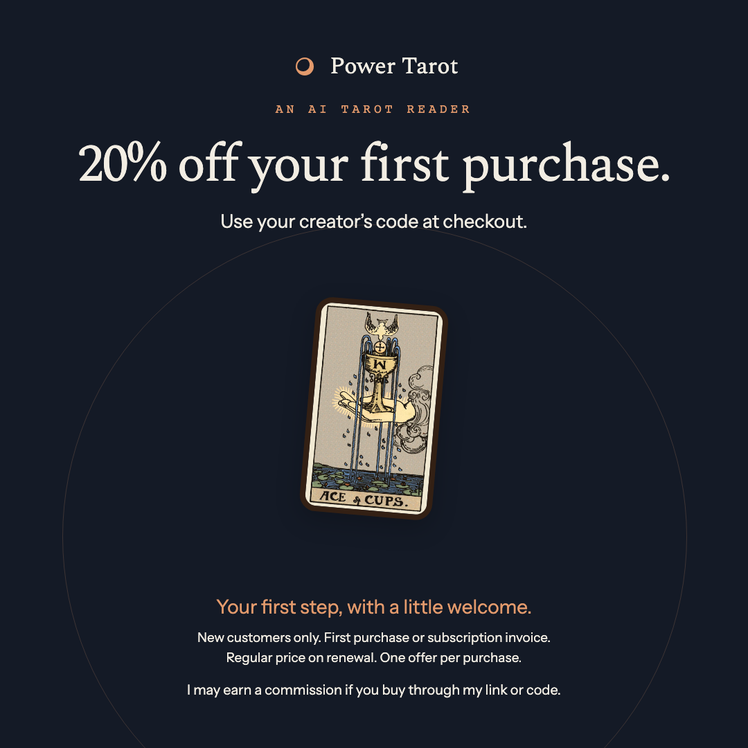 Your first purchase